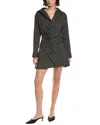 Elan Shirt Dress In Black