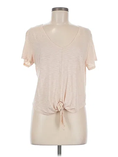 Pre-owned Elan Short Sleeve T-shirt In Tan