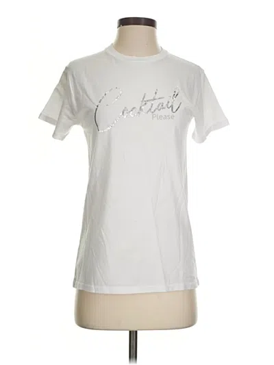 Pre-owned Elan Short Sleeve T-shirt In White