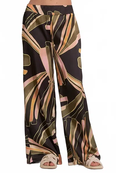 ELAN SIMI PANT IN BLACK MANILA
