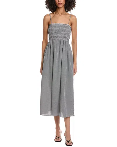 Elan Sleeveless Midi Dress In Black