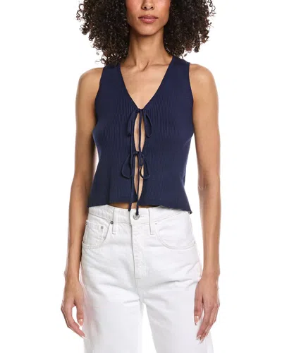 Elan Sleeveless Top In Blue