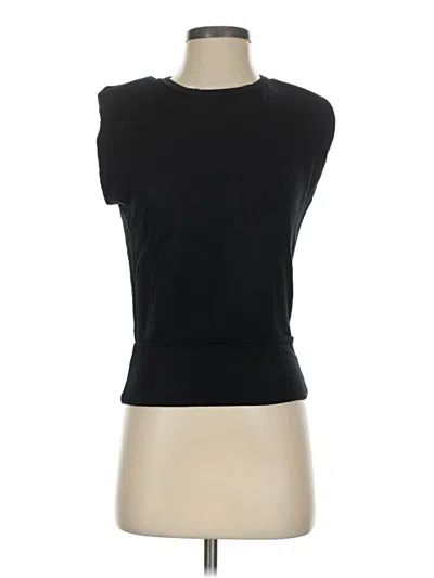 Pre-owned Elan Sleeveless T-shirt In Black