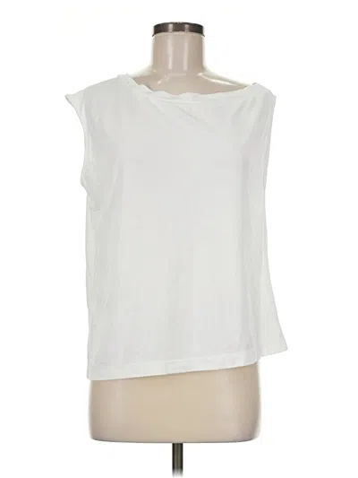 Pre-owned Elan Sleeveless T-shirt In Ivory