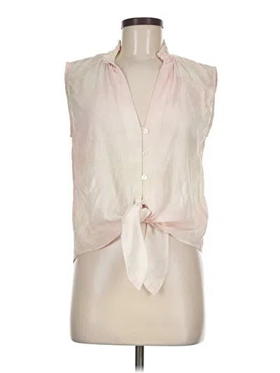 Pre-owned Elan Sleeveless T-shirt In Ivory