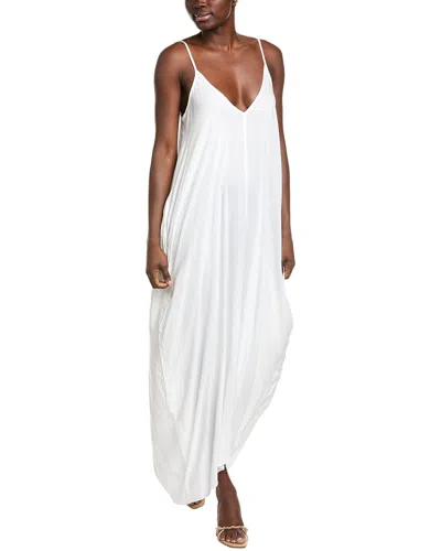Elan Strapless Maxi Dress In White