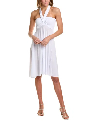 Elan Strapless Mini Dress In White