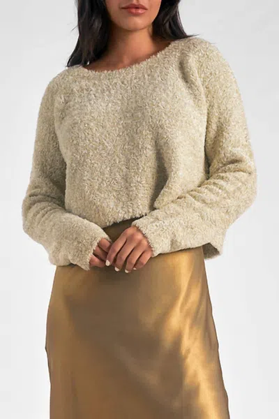 Elan Sweater & Dress Set In Gold