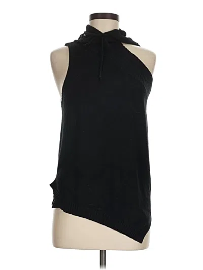 Pre-owned Elan Sweater Vest In Black