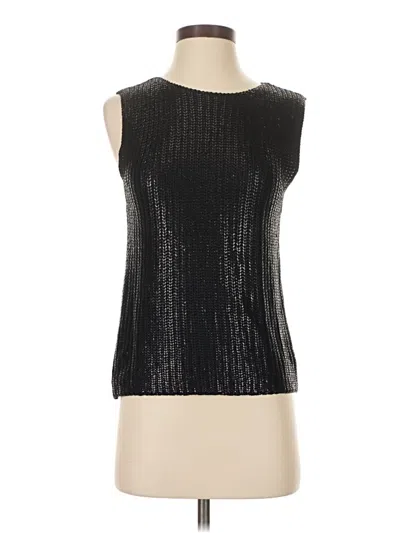 Pre-owned Elan Sweater Vest In Black