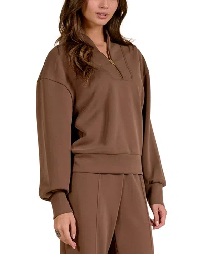 Elan Sweatshirt In Brown