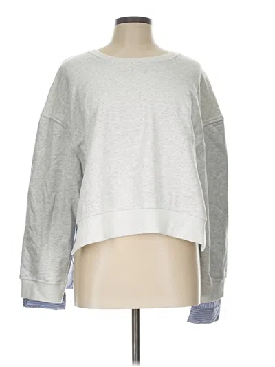 Pre-owned Elan Sweatshirt In Silver