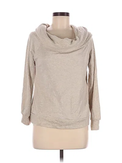 Pre-owned Elan Sweatshirt In Tan