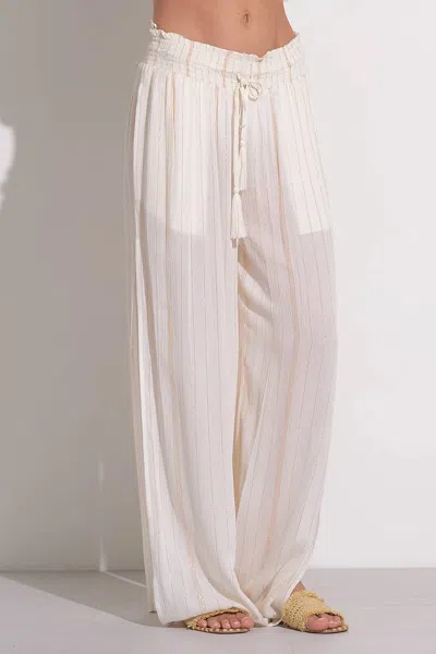 Elan Talia Swing Pants In White