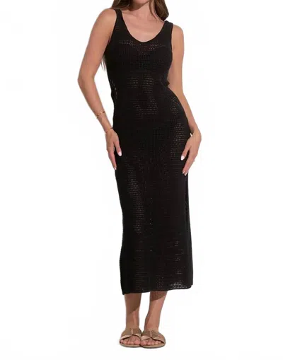 Elan Tank Maxi Dress In Black
