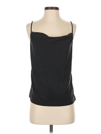 Pre-owned Elan Tank Top Black Strapless Neckline Tops