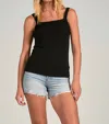 Elan Tank Top In Black In Black