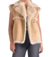 Shop Elan Telluride Vest In Tan In Multi
