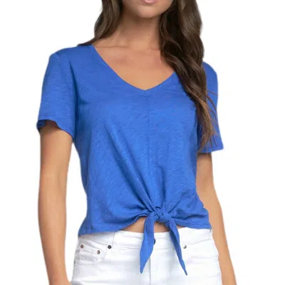 Elan Tie Top In Blue