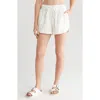Elan Drawstring Waist Cover-up Shorts