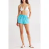 Elan Tie Waist Cover-up Shorts In Blue