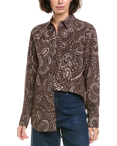 Elan Top In Brown