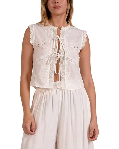 Elan Top In Neutral