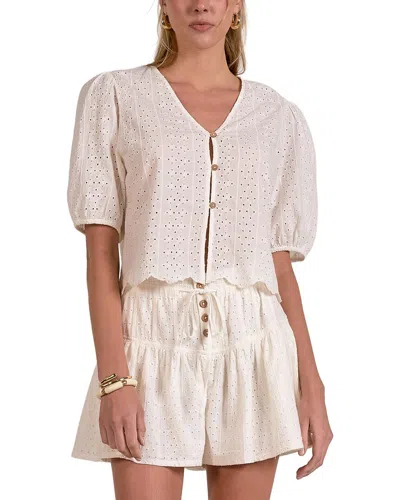 Elan Top In White
