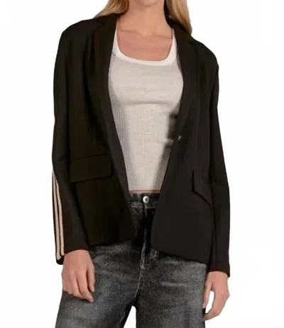 Elan Track Blazer In Black/natural