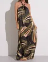 Elan Halter Maxi Dress