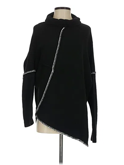 Pre-owned Elan Turtleneck Sweater In Black