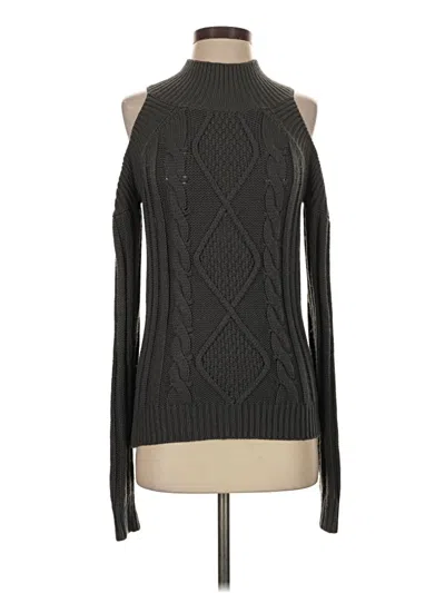 Pre-owned Elan Turtleneck Sweater In Black