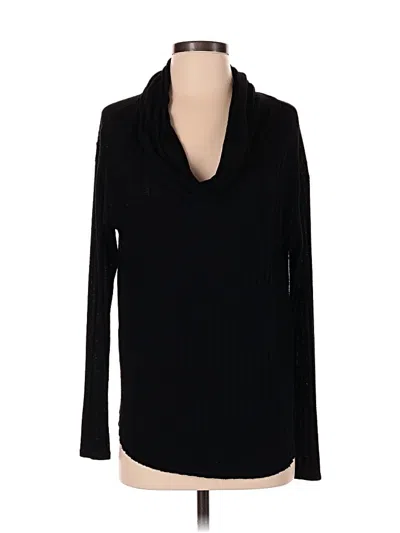 Pre-owned Elan Turtleneck Sweater In Black