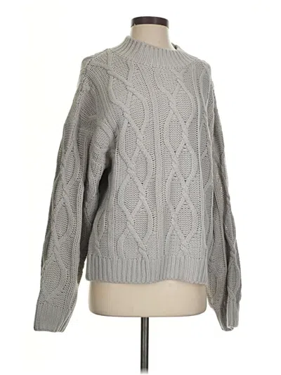 Elan Turtleneck Sweater In Gray