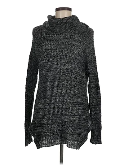 Pre-owned Elan Turtleneck Sweater In Gray