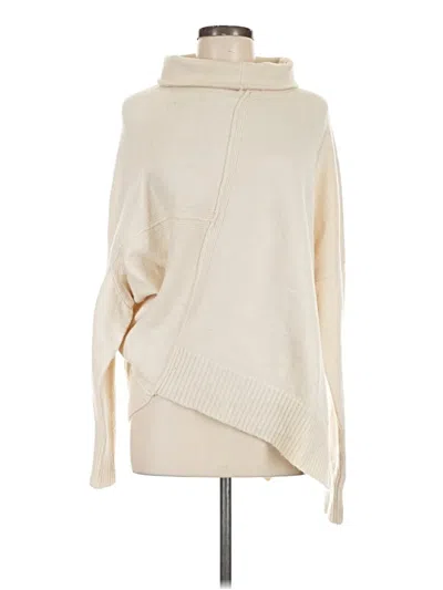 Pre-owned Elan Turtleneck Sweater In Ivory