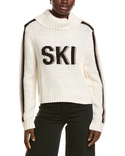 Elan Turtleneck Sweater In White
