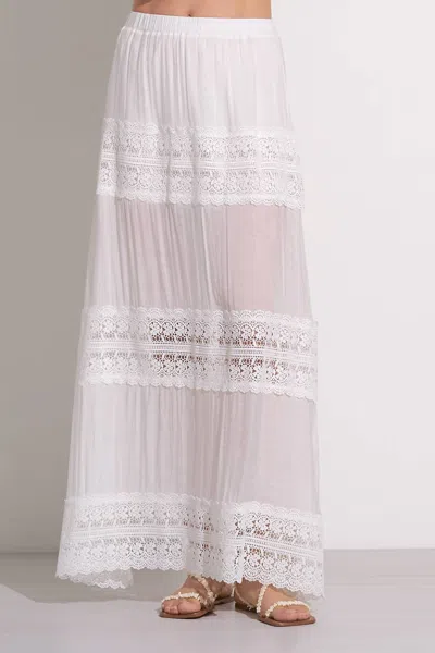 Elan Vera Skirt In White