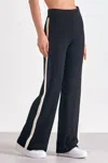 Elan Wide Leg Pants In Black In Black
