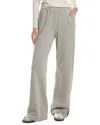 Elan Wide Leg Sweatpant In Gray
