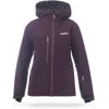 Elan Women's Graphic Ski Sweater In Plum In Pink