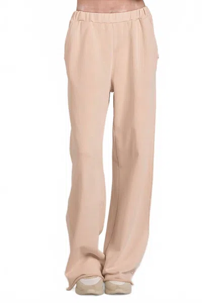 Elan Women's Lounge Pants In Sand In Brown