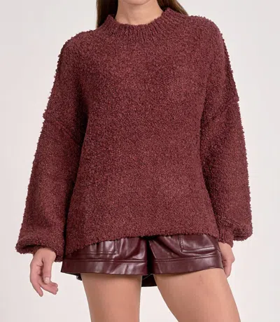 Elan Women's Swing Sweater In Red