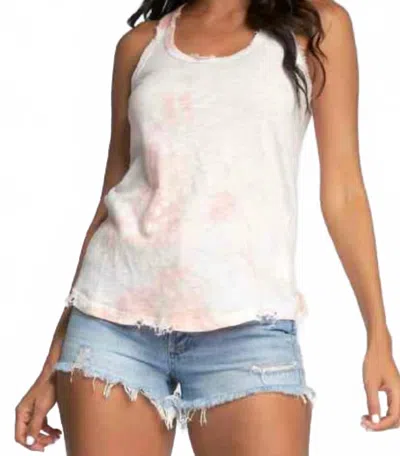 Elan Women's Tie Dye Tank Top In Pink