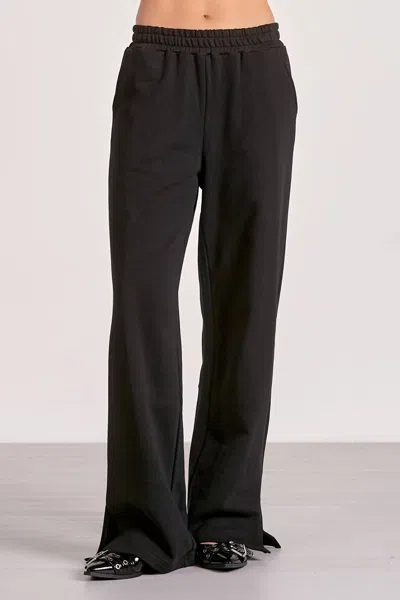 Elan Women's Wide Leg Pants In Black