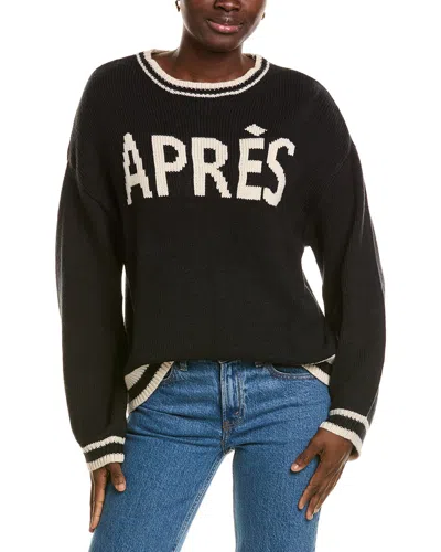 Elan Wool-blend Sweater In Black