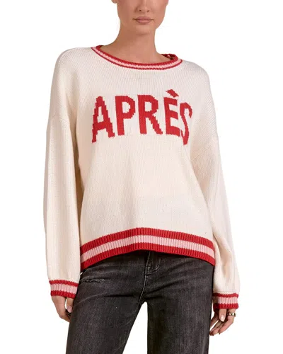 Elan Wool-blend Sweater In Neutral