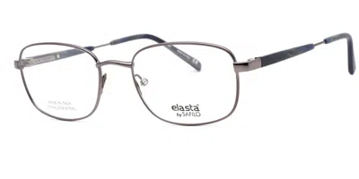 Elasta 7221 06lb Men's Glasses Silver Size 51 - Free Lenses - Blue Light Block Available In Black