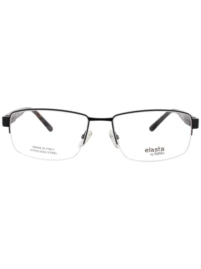 Elasta E 3122 Eyeglasses In Matte Black - Demo