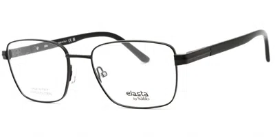 Elasta E 3125 0003 Men's Glasses Black Size 54 - Free Lenses - Blue Light Block Available